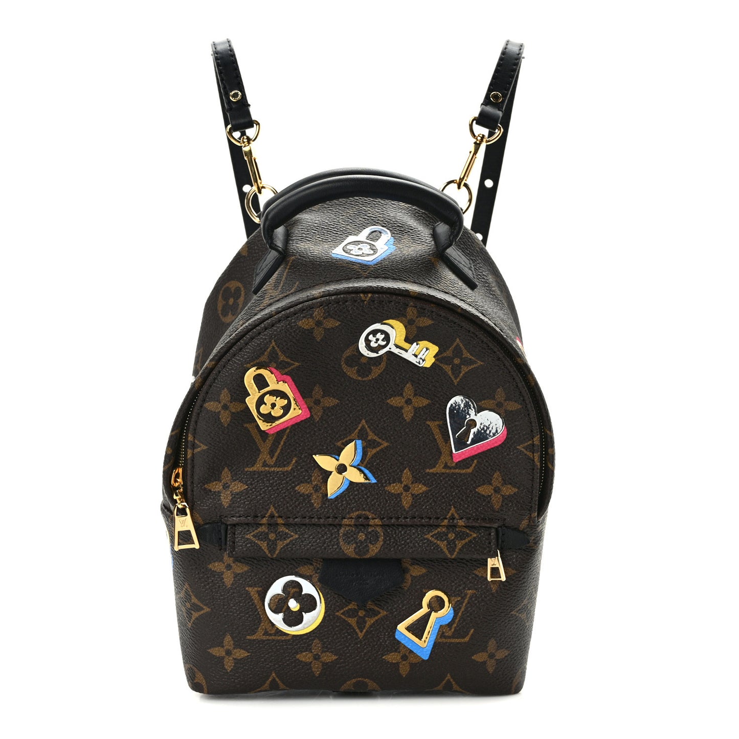 Monogram Love Lock Palm Springs Backpack Mini