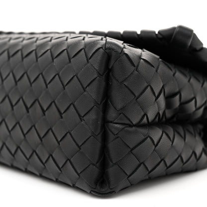 Bottega Veneta Nappa Intrecciato Baby Olimpia Shoulder Bag Black 10 of 10