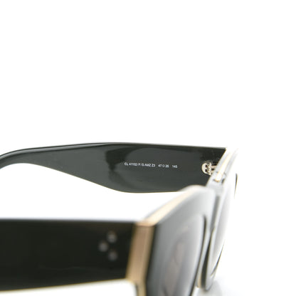 Celine Acetate Strat Brow Sunglasses CL 41102/F Dark Green 6 of 6