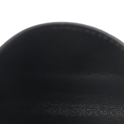 Chanel Calfskin Lizard Embossed Card Holder Black 5 of 8