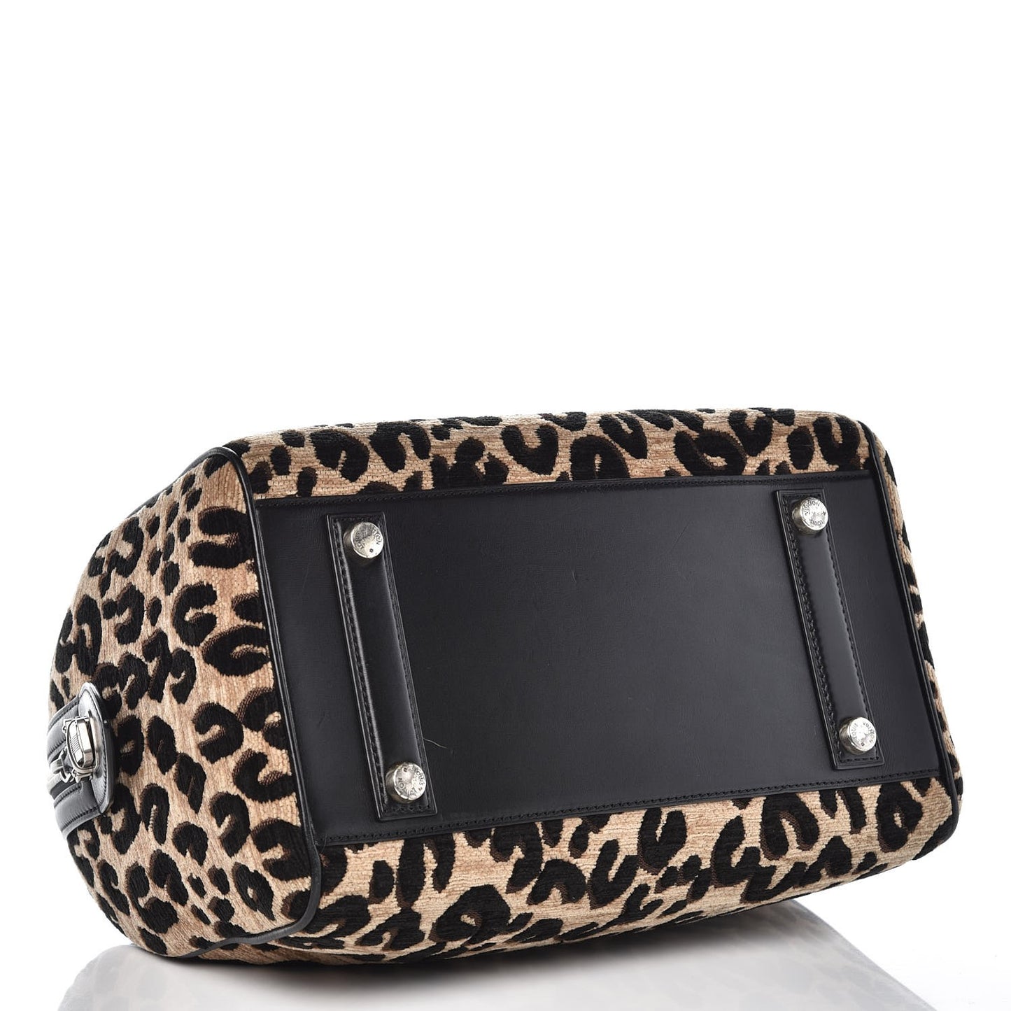 Jacquard Velvet Leopard Print Stephen Sprouse Speedy