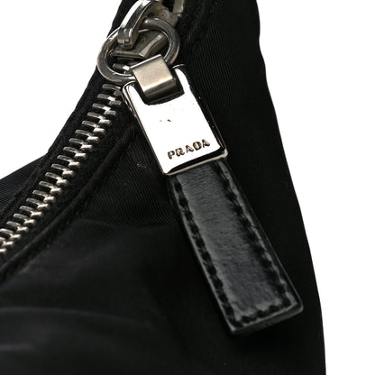 Prada Tessuto Nylon Pochette Bag Black 18 of 20