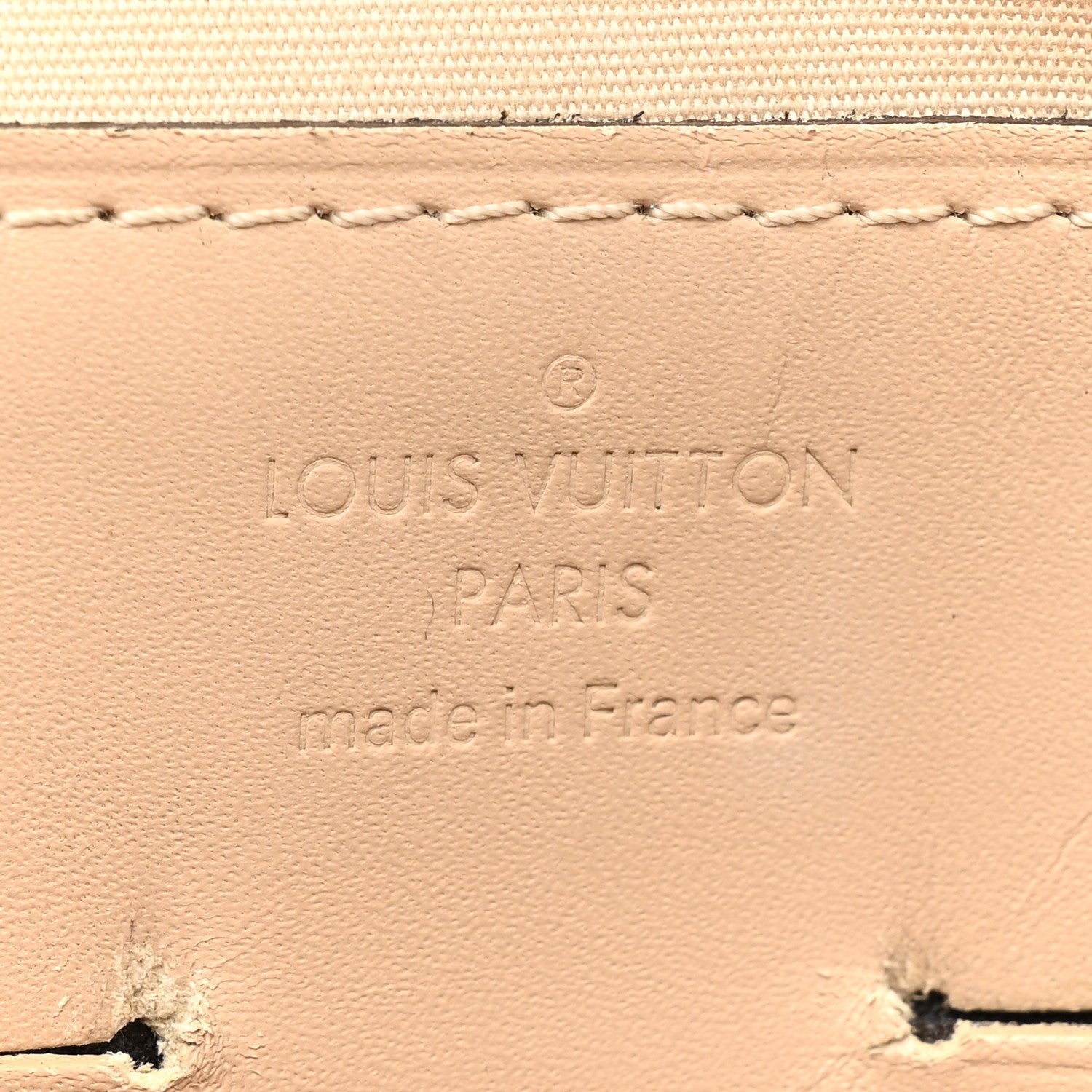 Louis Vuitton Vernis Ana Clutch Dune 7 of 16