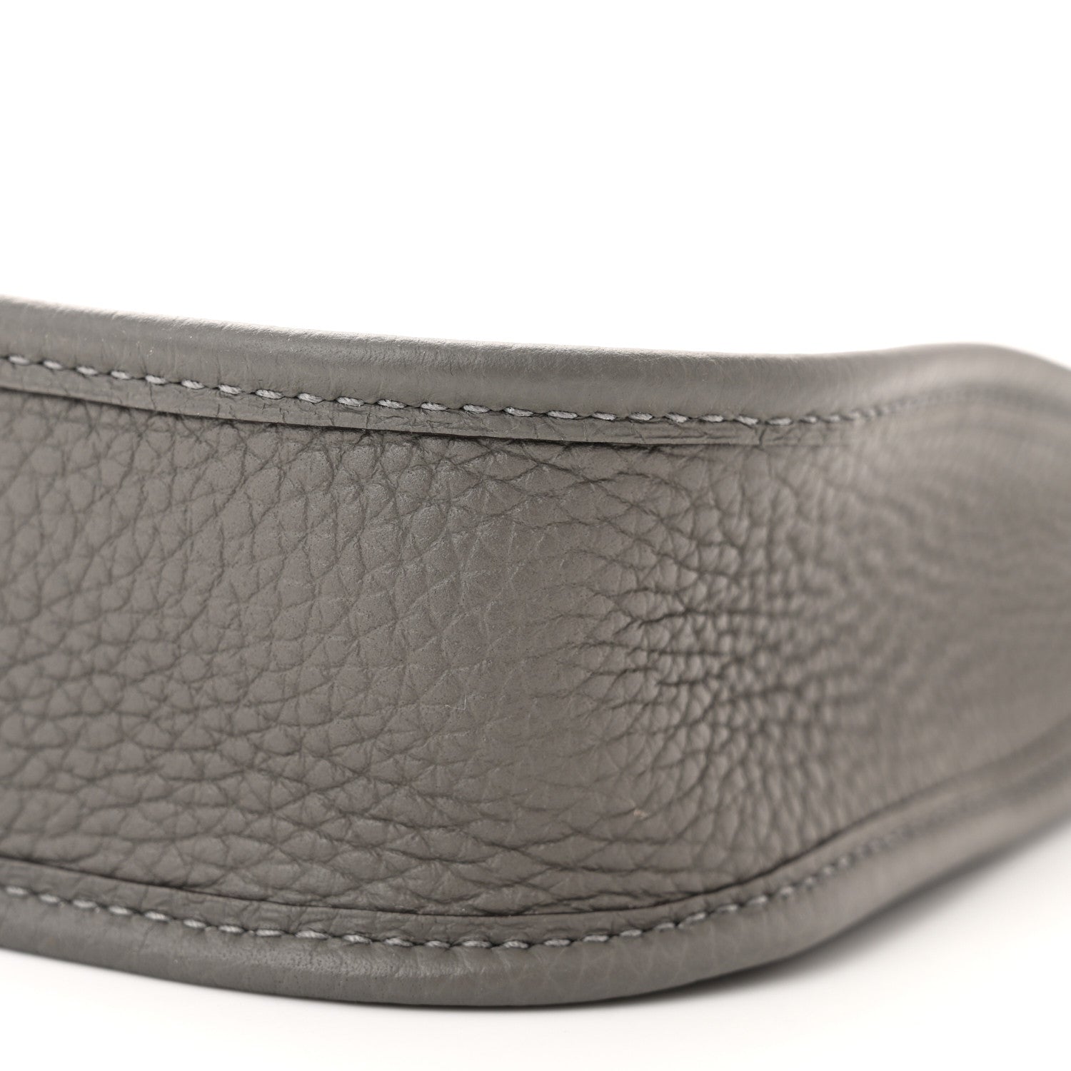 Hermes Taurillon Clemence Evelyne TPM Gris Meyer 10 of 11