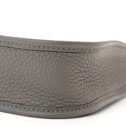 Hermes Taurillon Clemence Evelyne TPM Gris Meyer 10 of 11