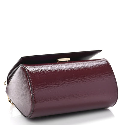 Givenchy Textured Calfskin Mini Pandora Box Chain Crossbody Bag Oxblood 4 of 8