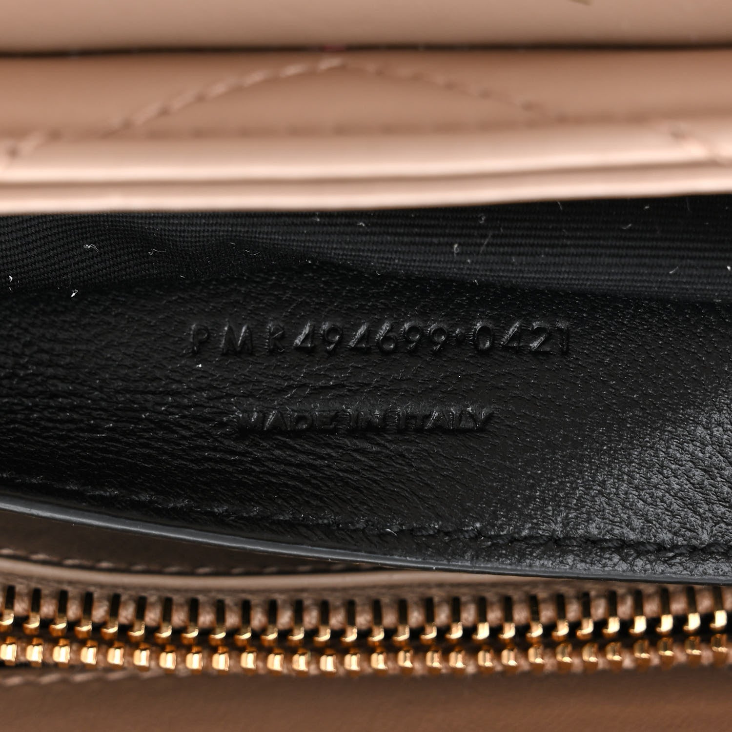 Saint Laurent Calfskin Y Quilted Monogram Small Loulou Chain Satchel Dark Beige 7 of 12