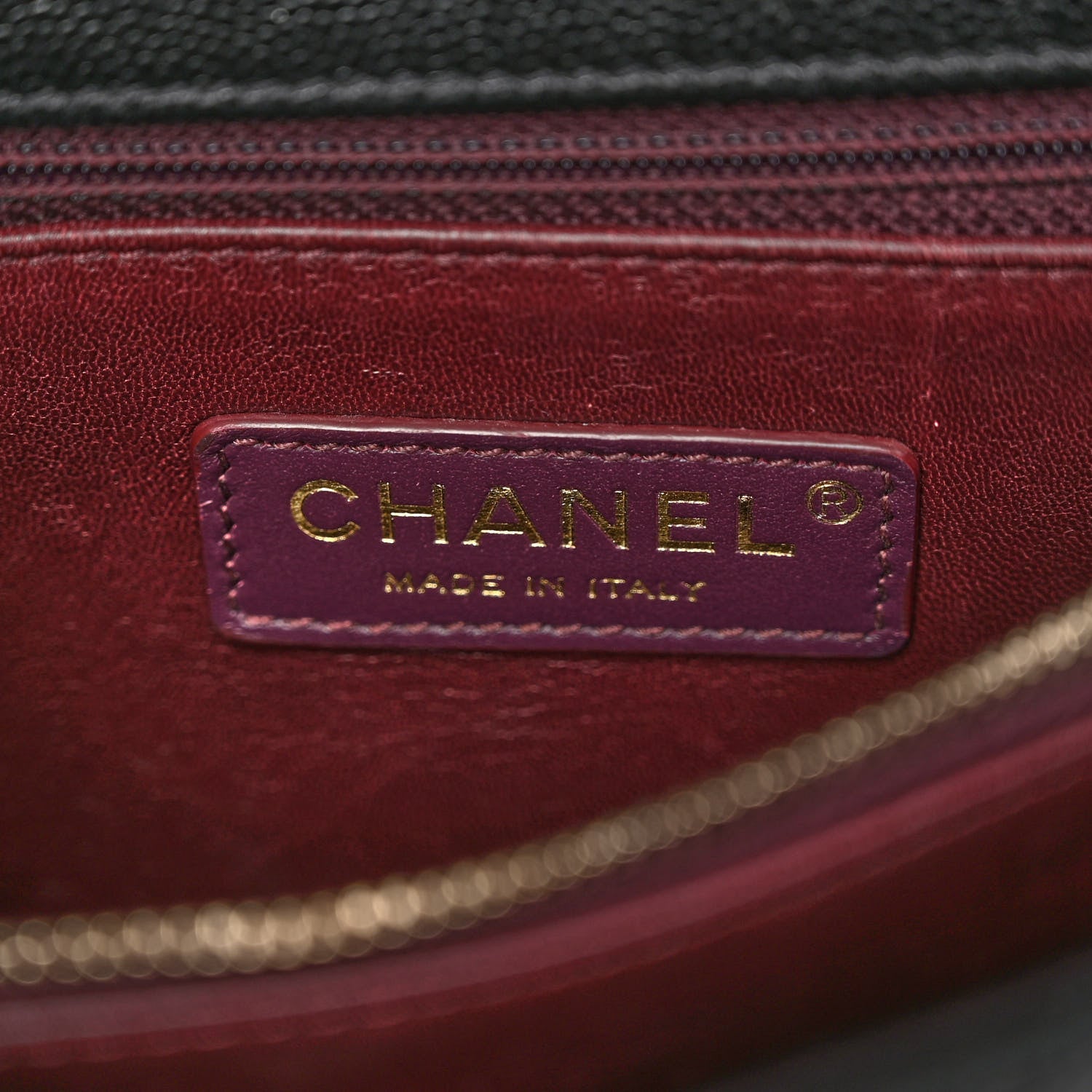 Chanel Caviar Quilted Small Coco Handle Flap Black 6 of 9