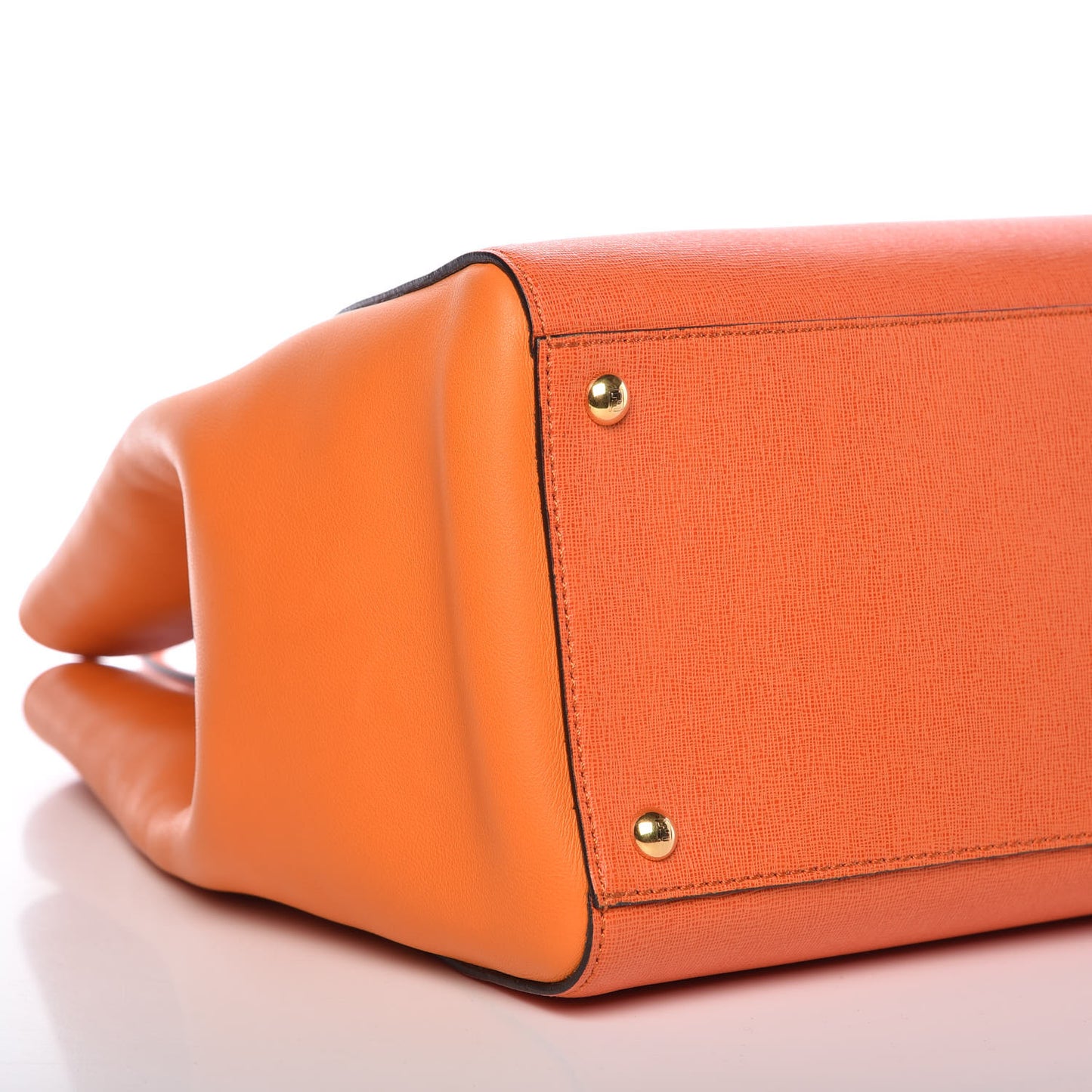 Vitello Elite Large 2Jours Tote Arancio