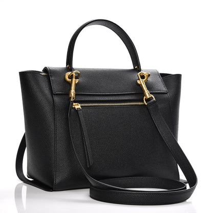 Celine Grained Calfskin Micro Belt Bag Black 4 of 9