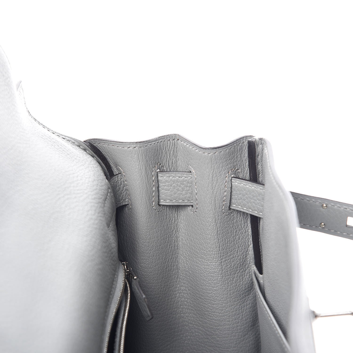 Hermes Togo Kelly Retourne 28 Gris Mouette 18 of 40