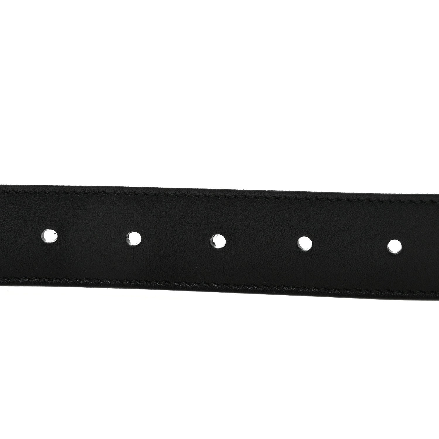 Gucci Calfskin Double G 80 32 Belt Black 4 of 6