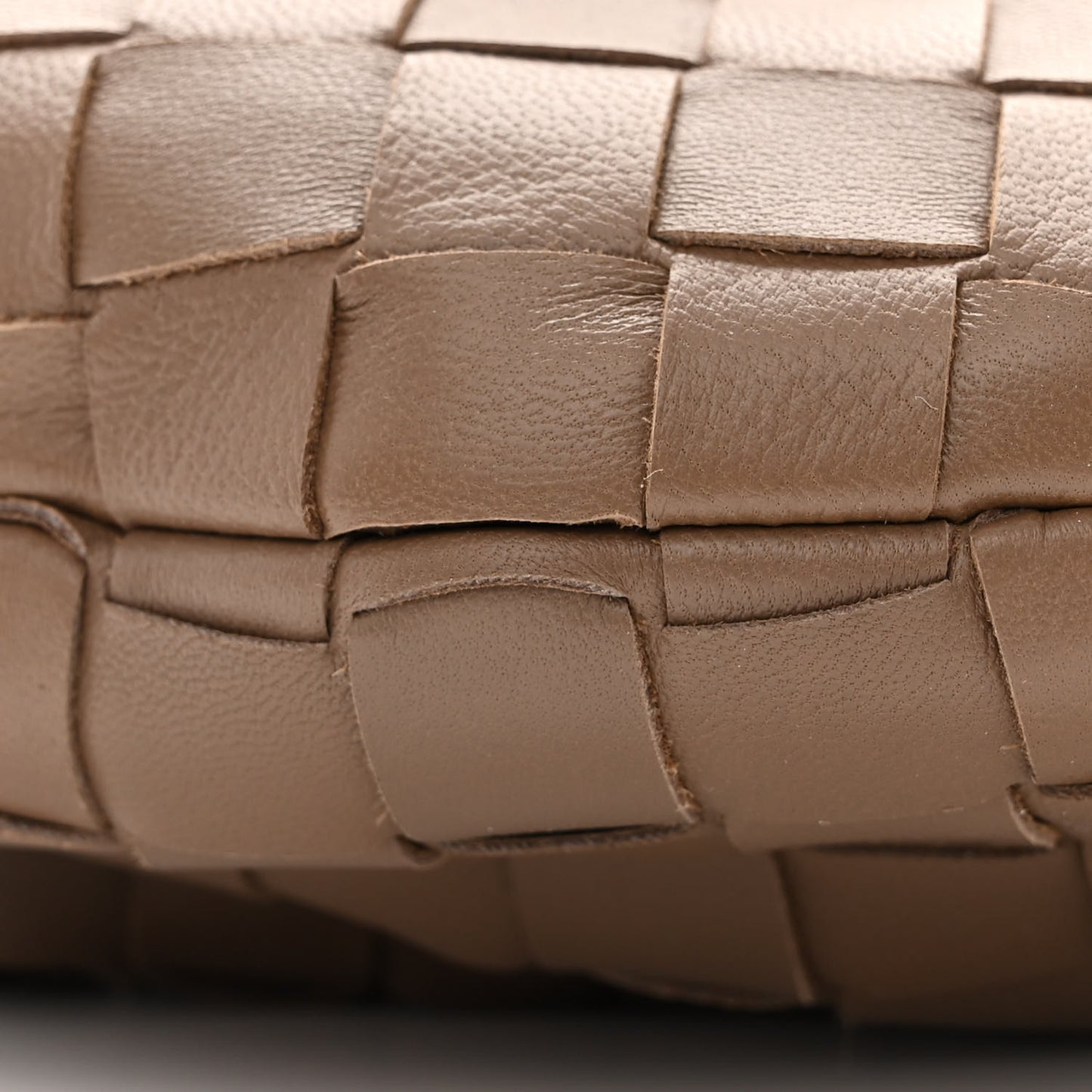 Nappa Intrecciato Mini Jodie Dark Taupe