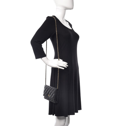 Chanel Caviar Quilted Wallet On Chain WOC Black 2 of 11