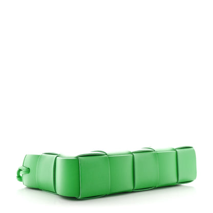 Bottega Veneta Calfskin Maxi Intrecciato Cassette Pouch On Strap Parakeet 4 of 10