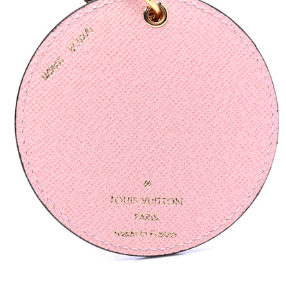 Louis Vuitton Monogram 2020 Christmas Animation Big Wheel Bag Charm Key Ring Rose Ballerine 3 of 5