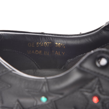 Saint Laurent Nappa Star Court Classic Sneakers 36.5 Black 8 of 9