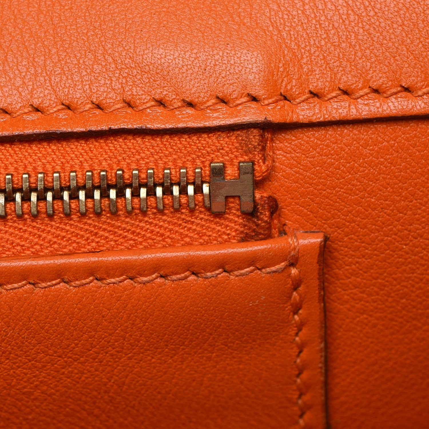 Hermes Swift Birkin 35 Orange 25 of 41