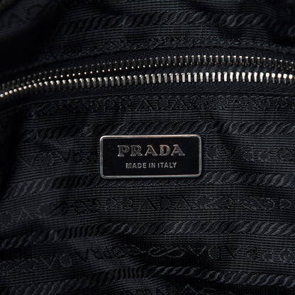 Prada Nylon Tessuto Messenger Bag Black 9 of 11