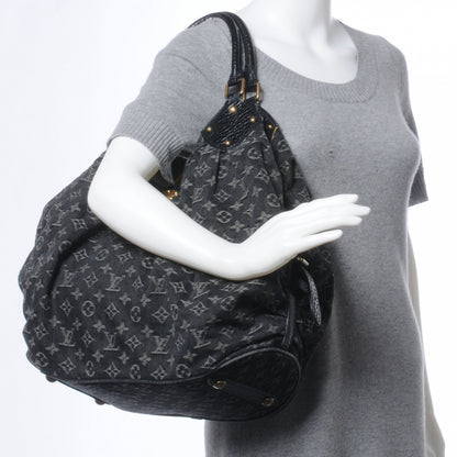 Louis Vuitton Denim Mahina XL Black 2 of 6