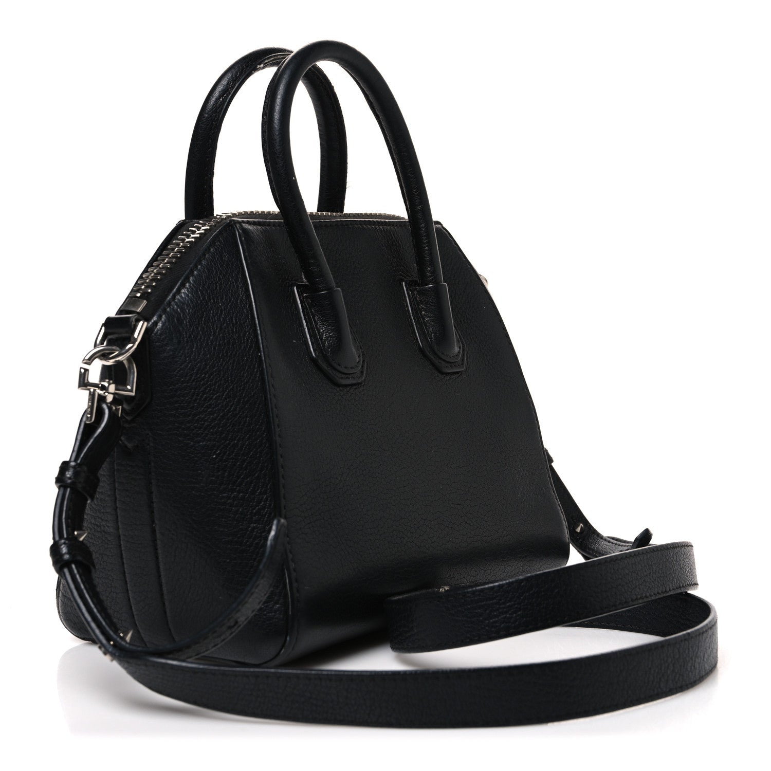 Givenchy Sugar Goatskin Mini Antigona Black 3 of 12
