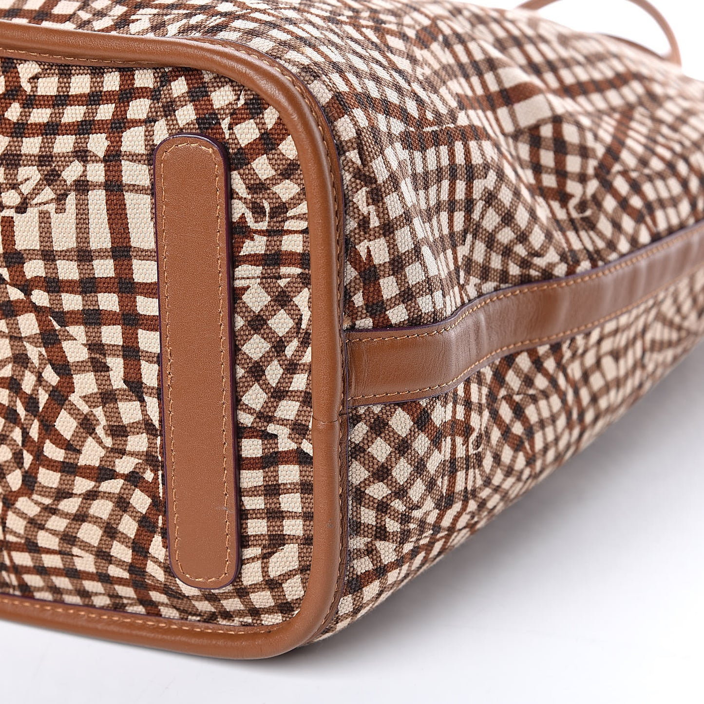 Visetos Medium Liz Reversible Shopper Tote Cognac