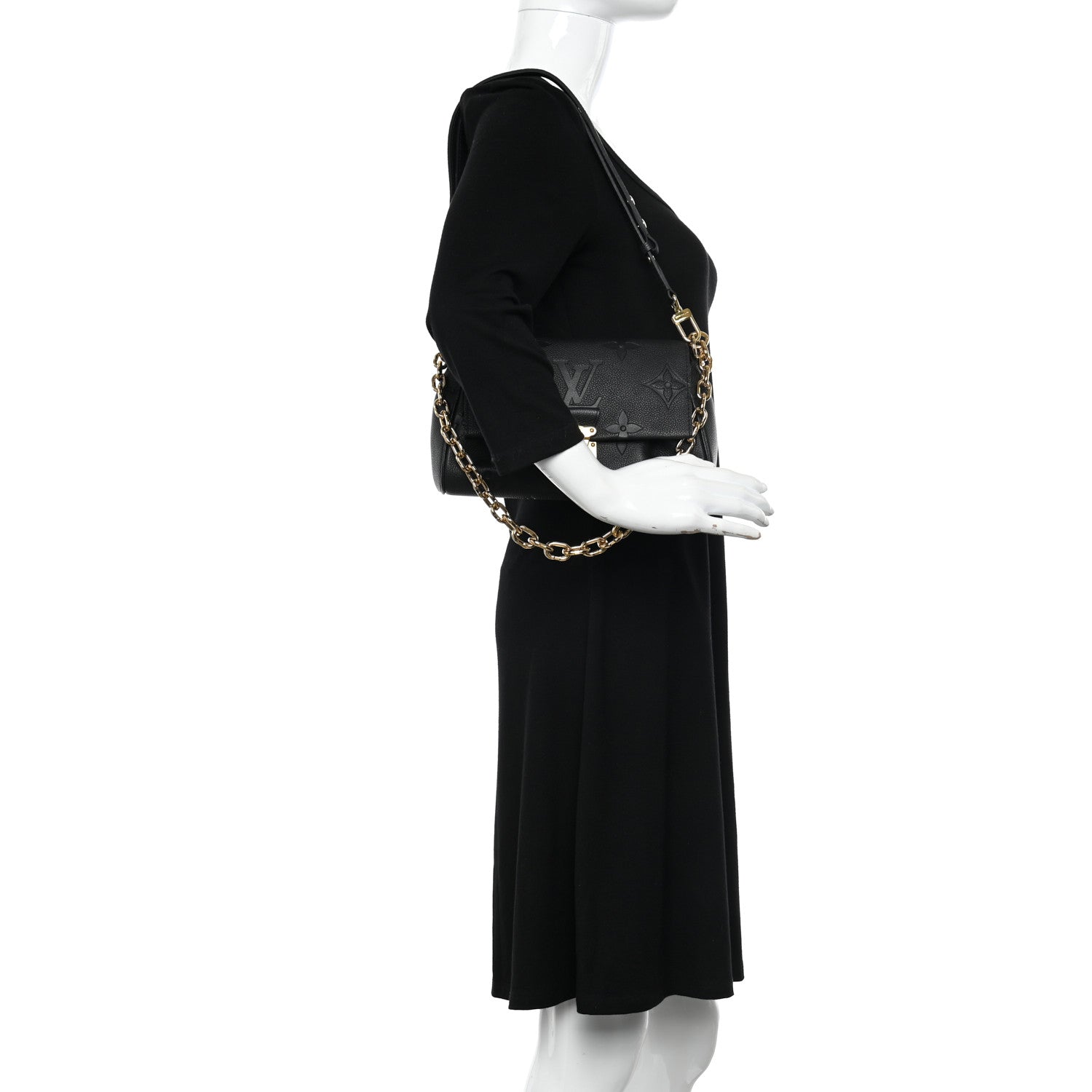 Louis Vuitton Empreinte Monogram Giant Favorite Black 2 of 10