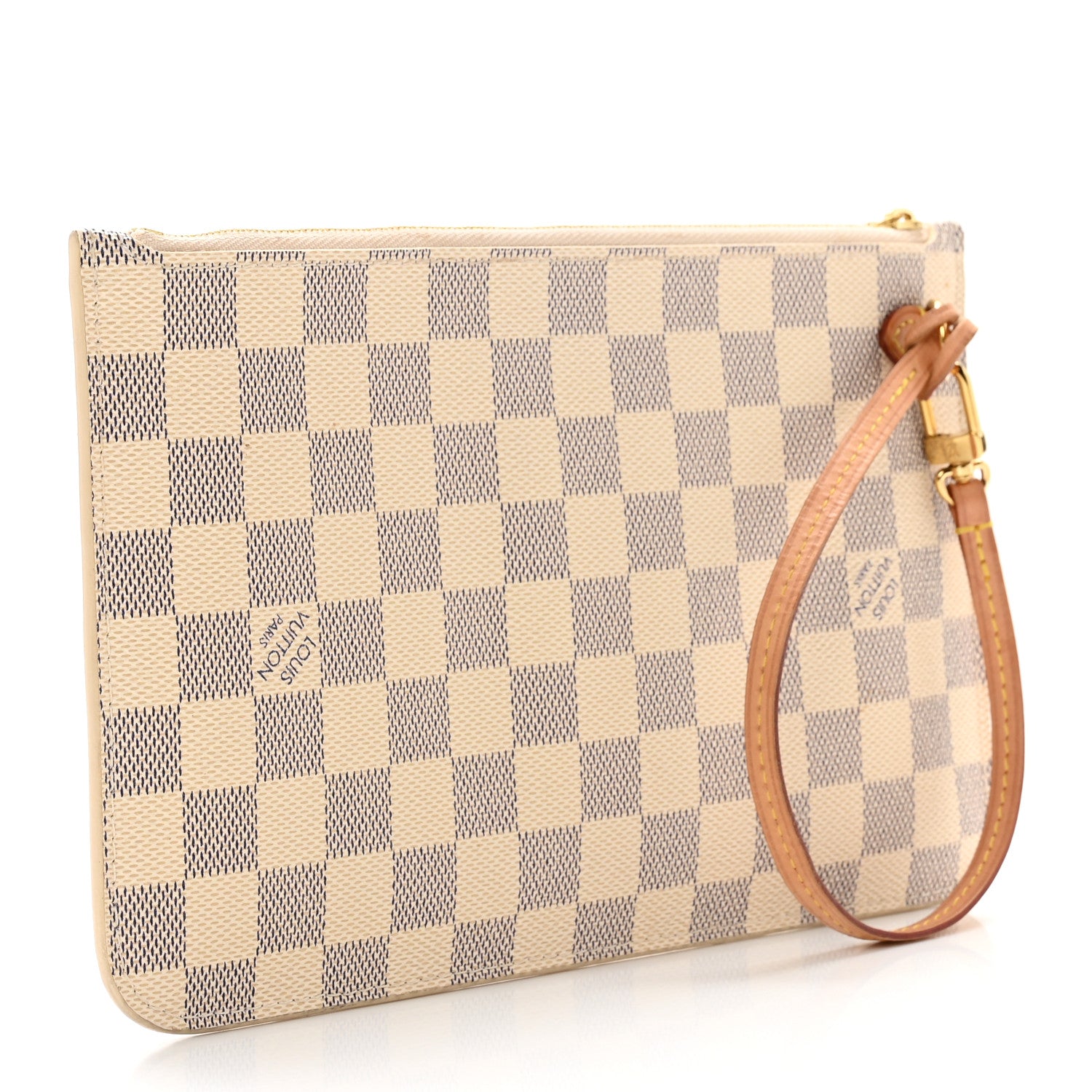 Louis Vuitton Damier Azur Neverfull MM GM Pochette 2 of 5