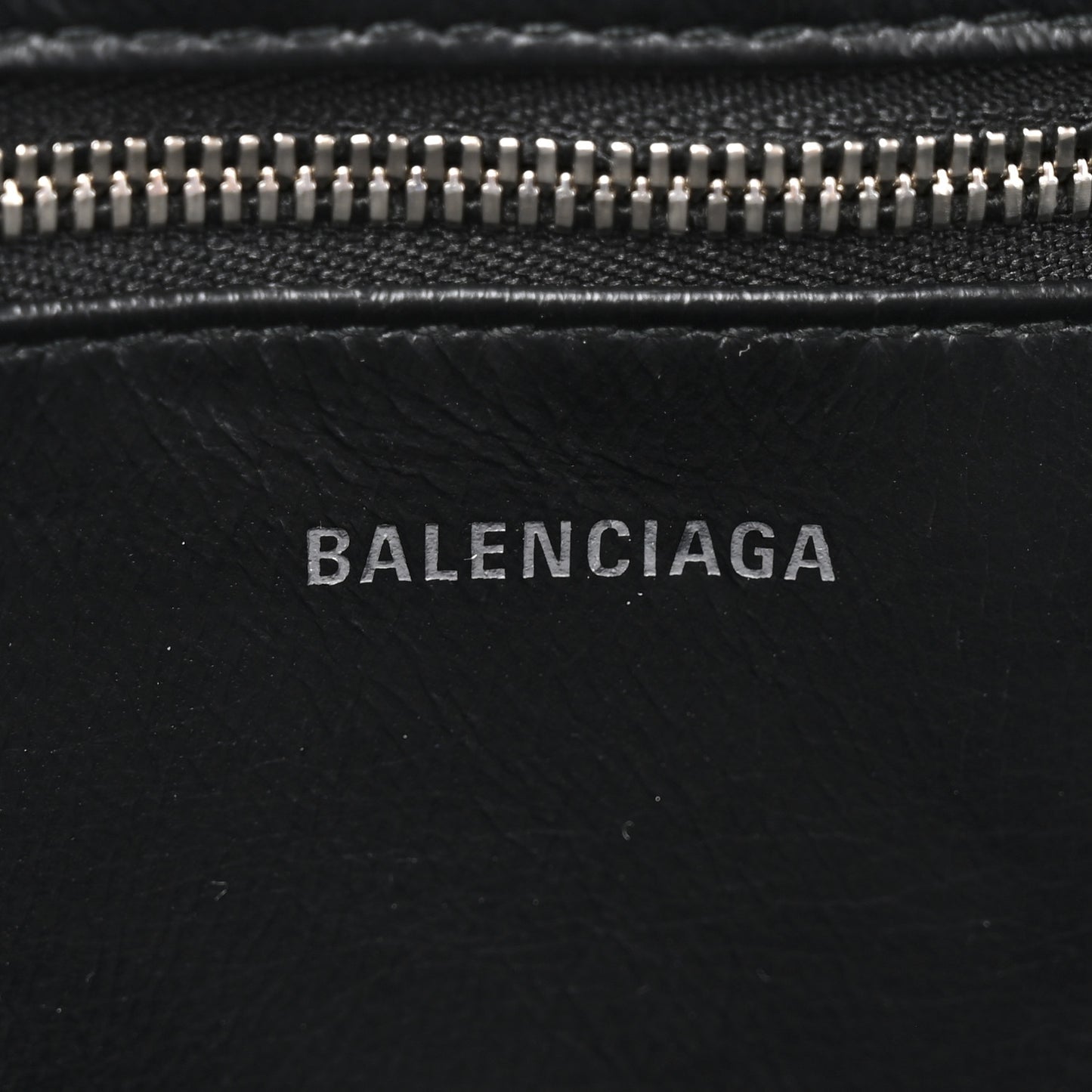 Shiny Day Calfskin Logo XS Triangle Duffle Bleu Roi White
