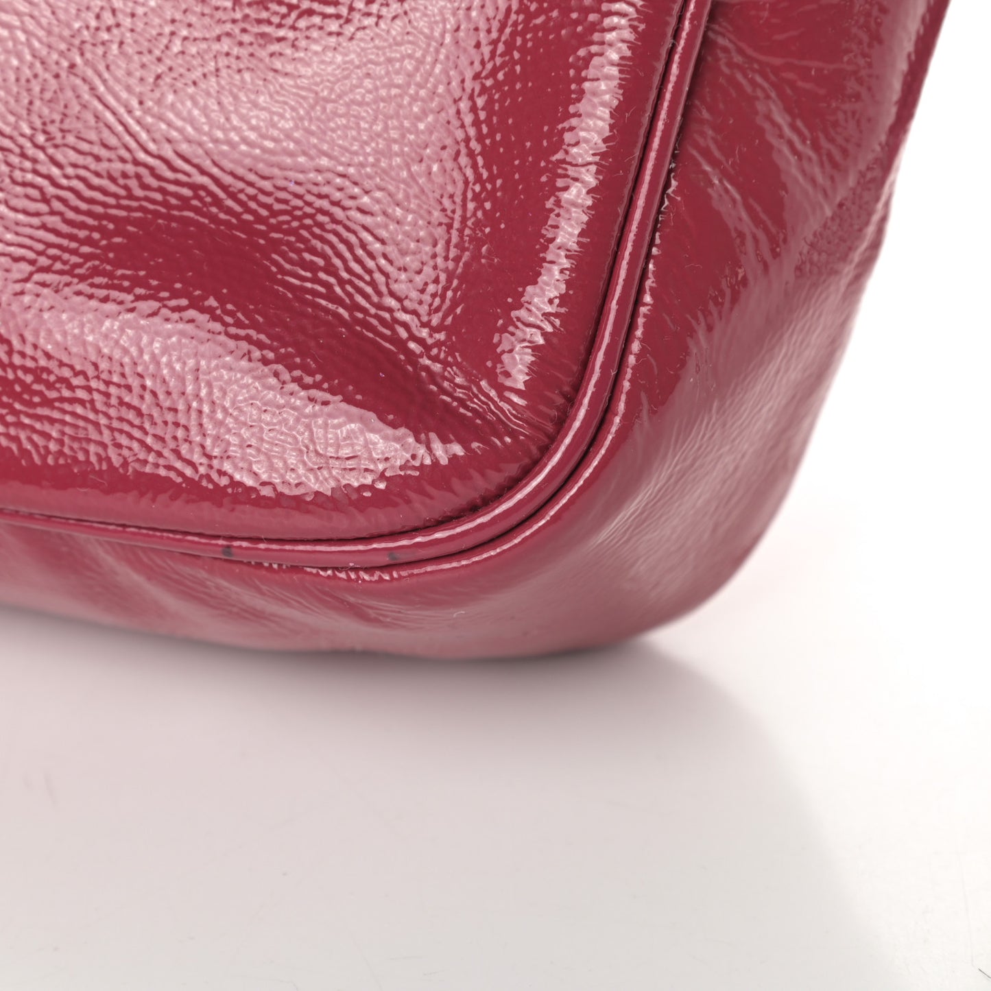 Soft Patent Small Soho Disco Bag Bright Bougainvillea