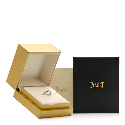 Piaget 18K White Gold Diamond Possession Wedding Band Ring 49 5 5 of 5