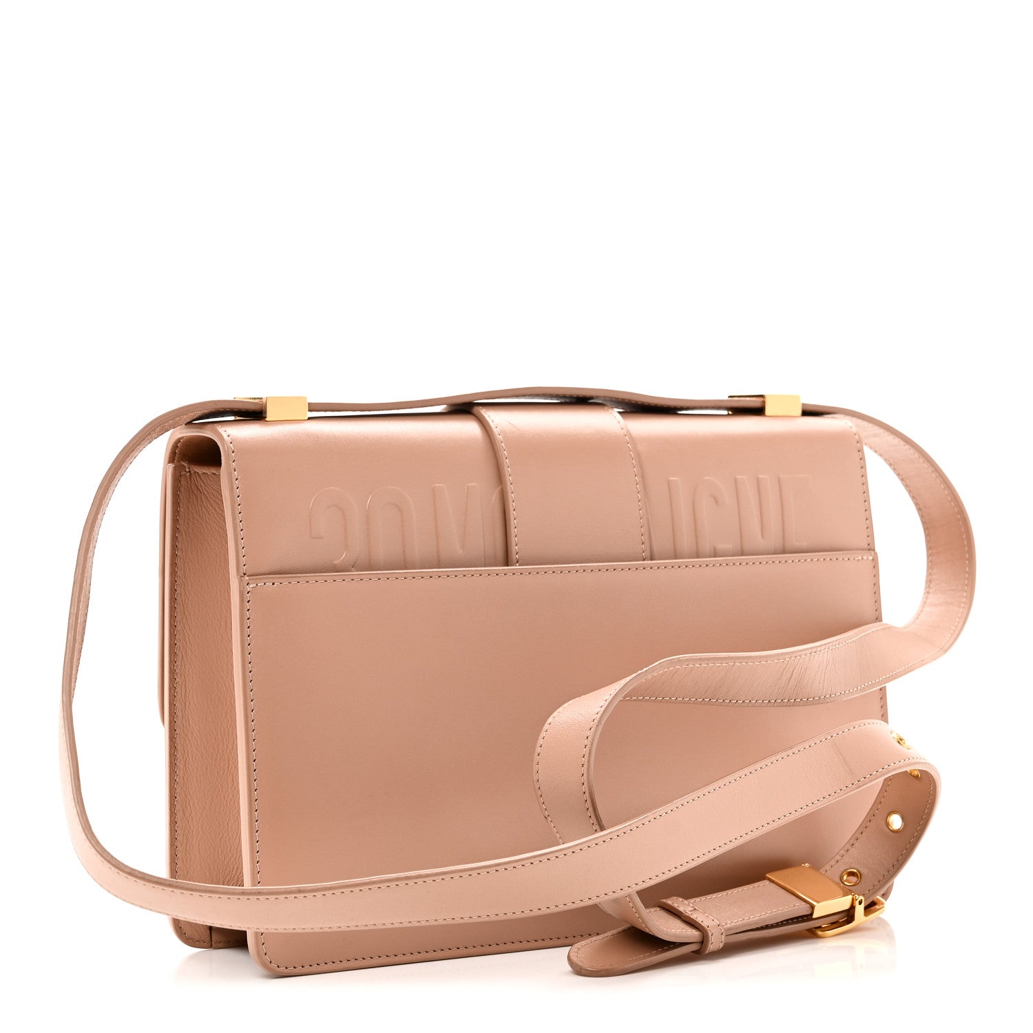 Christian Dior Smooth Calfskin 30 Montaigne Flap Bag Pale Pink 3 of 9