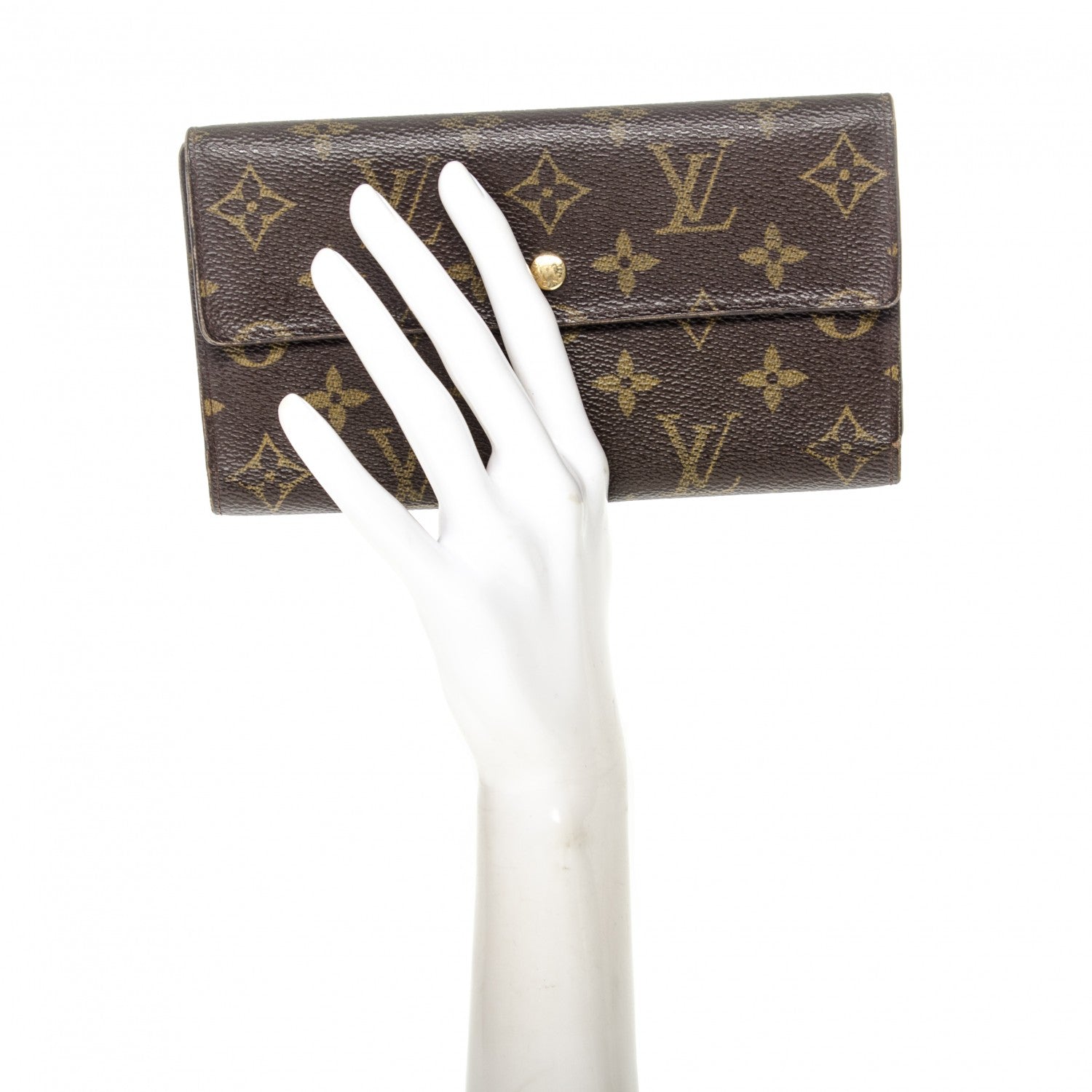 Louis Vuitton Monogram Porte Tresor International Wallet 2 of 9