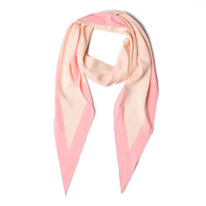Hermes Washed Silk Maxi Losange Scarf Rose Poudre Rose Buvard 1 of 7