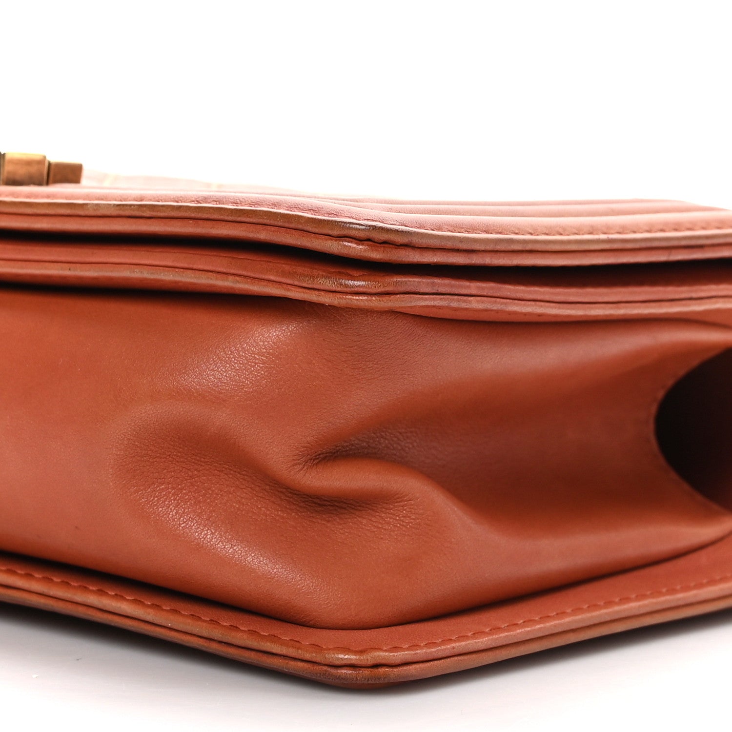 Chanel Calfskin Medium Boy Flap Brown 9 of 9