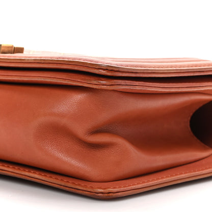 Chanel Calfskin Medium Boy Flap Brown 9 of 9