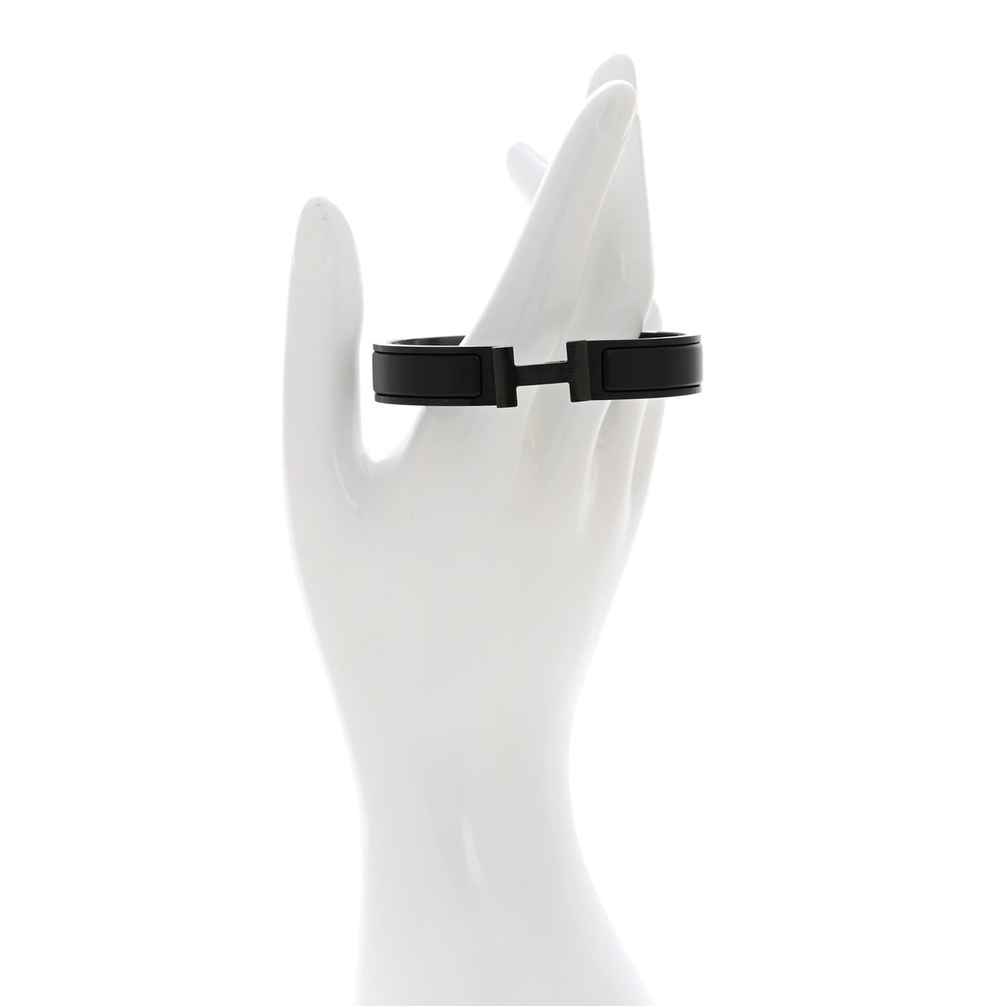 Matte Enamel Narrow Clic Clac HH Bracelet T5 So Black