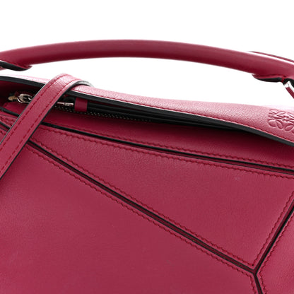 Loewe Calfskin Mini Puzzle Bag Raspberry 8 of 10