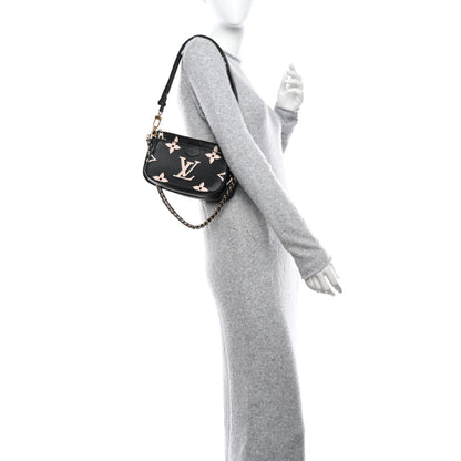 Louis Vuitton Empreinte Monogram Giant Multi Pochette Accessories Black Beige 2 of 10