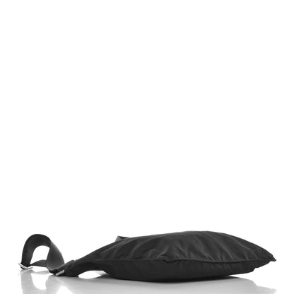 Prada Tessuto Nylon Flat Messenger Bag Black 4 of 7