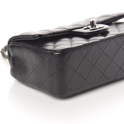 Chanel Caviar Quilted Mini Rectangular Flap Black 7 of 8