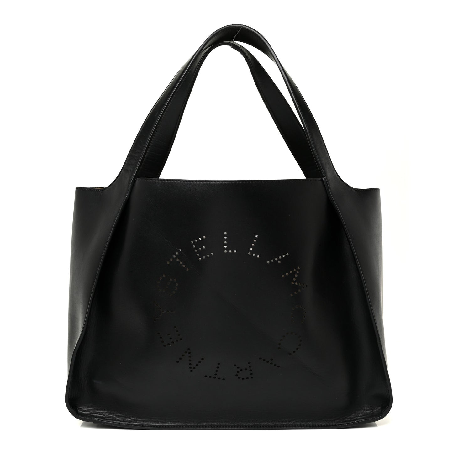 Eco Alter Nappa East West Perforated Tote Black