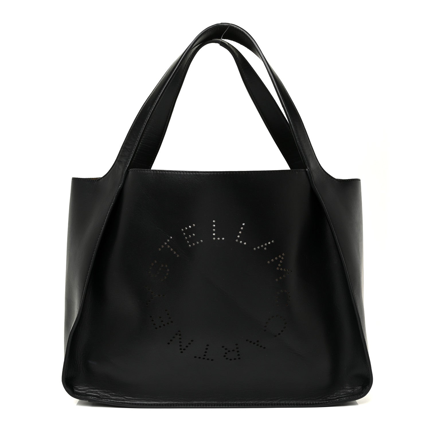 Stella McCartney Eco Alter Nappa East West Perforated Tote Black 1 of 14