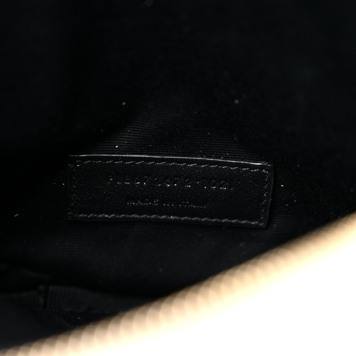 Saint Laurent Lambskin Quilted Round Le Maillon Round Tassel Chain Crossbody Bag Crema Soft 7 of 11