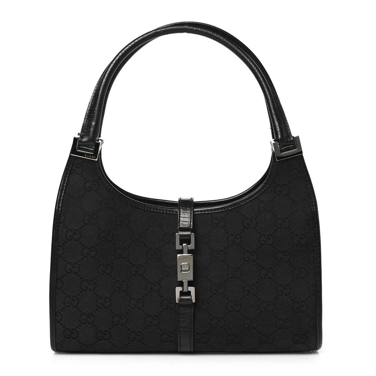 Monogram Small Bardot Black