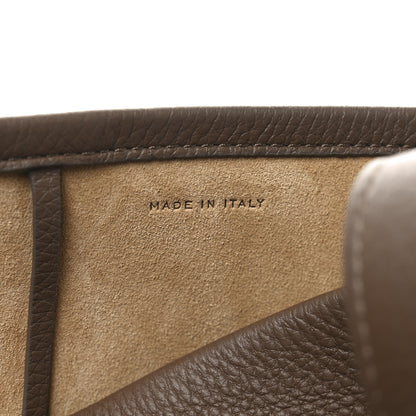 The Row Grained Calfskin Medium N/S Park Tote Dark Olive 7 of 10