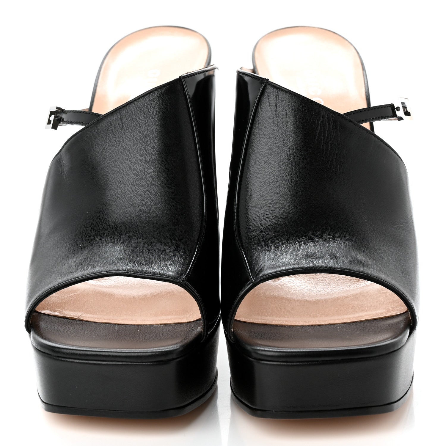 Gucci Kid Tiarah Platform Sandals 39 Black 2 of 8