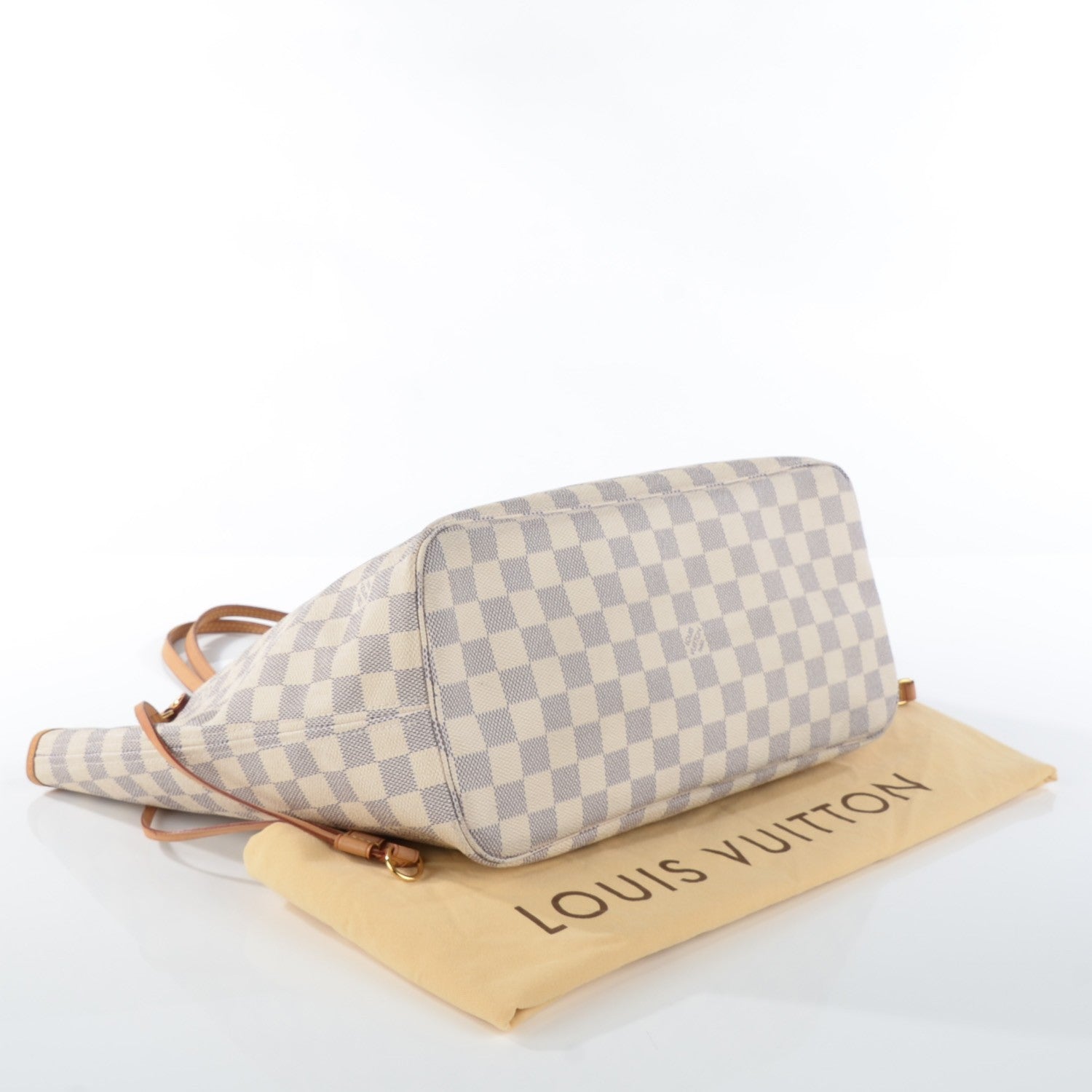 Louis Vuitton Damier Azur Neverfull MM 4 of 8