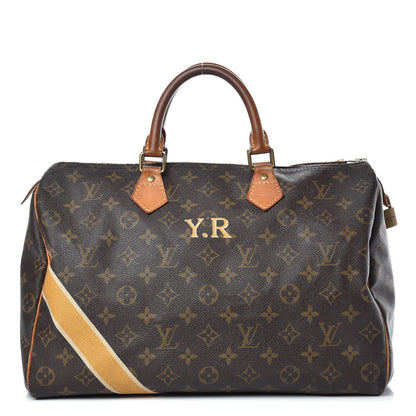 Louis Vuitton Monogram My LV Heritage Speedy 35 Yellow Ivorie 1 of 20