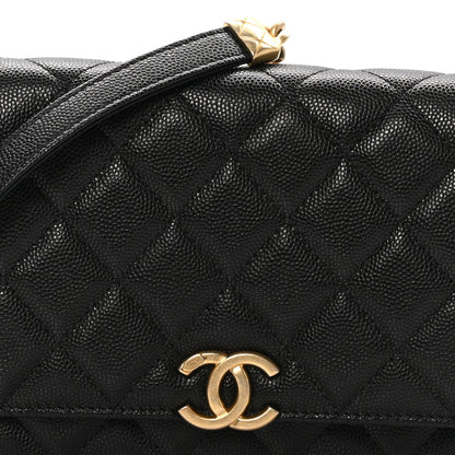 Chanel Caviar Quilted Bracelet On Chain Wallet On Chain WOC Black 8 of 11